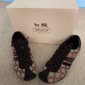 Coach tennis shoes